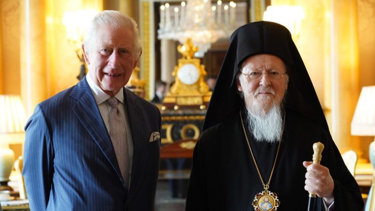 Ecumenical Patriarch Bartholomew meets with King Charles