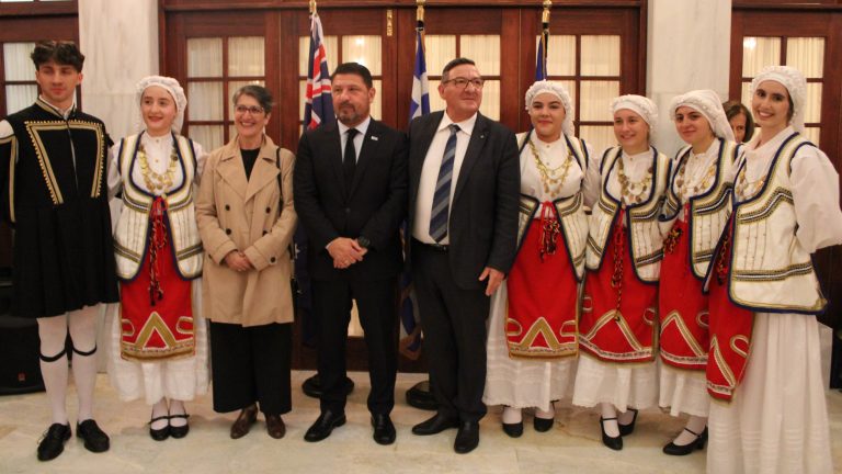 ‘We are proud’: Greece’s Deputy Defence Minister meets with Canberra’s Greek diaspora