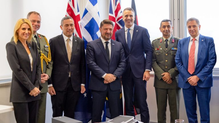South Australia’s Premier welcomes Greece’s Deputy Defence Minister