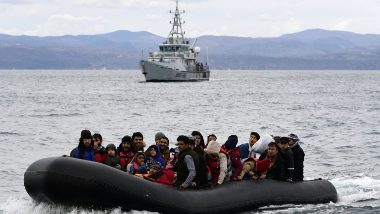 Greece releases video of Turkish coast guard violently pushing refugees