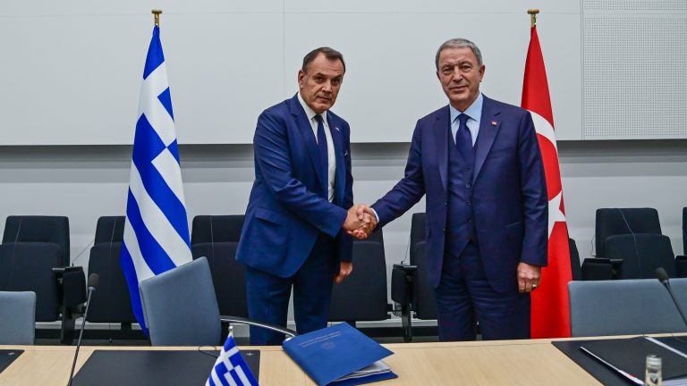 Defence Ministers of Greece and Turkey meet in Brussels amid recent tensions