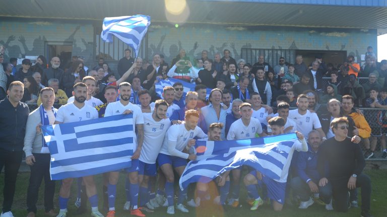 Team Greece prepares to compete in the 2024 All Nations Cup