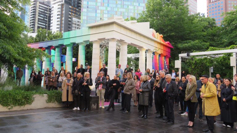 NGV’s Temple of Boom brings Manassis dance troupe and homage to the Parthenon
