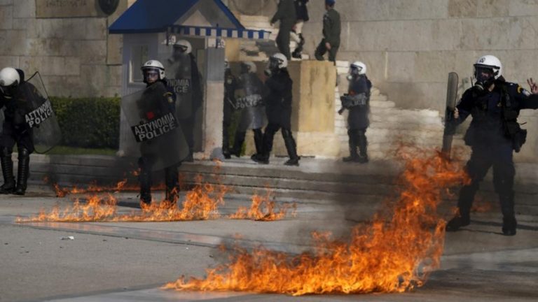 24-hour strike over rising inflation causes disruption across Greece