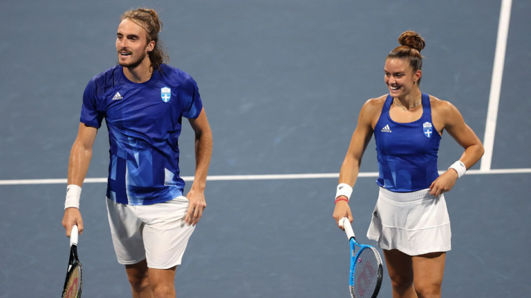 Stefanos Tsitsipas and Maria Sakkari join forces for Greece at Australia’s new United Cup