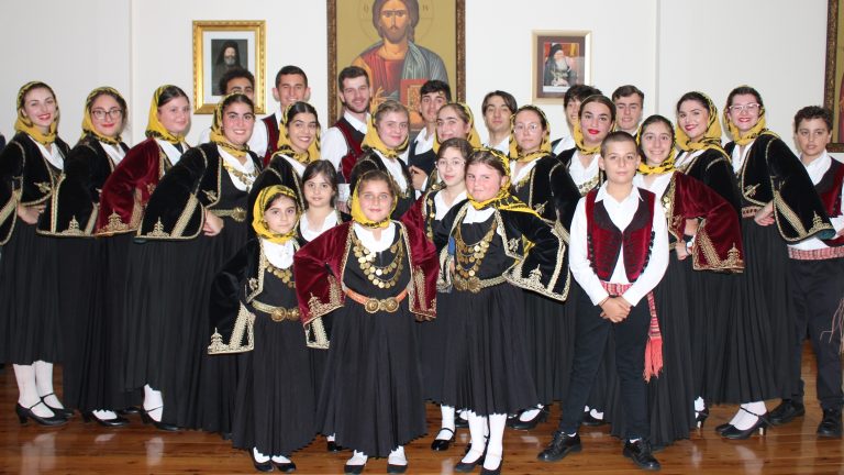 Greek community gathers in Sydney’s inner west for Christmas carols and dancing festival