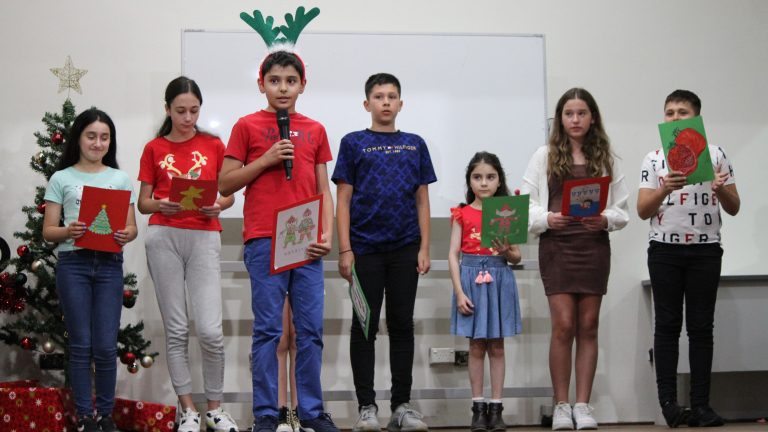 Christmas spirit on display by students from Greek Orthodox Community of NSW