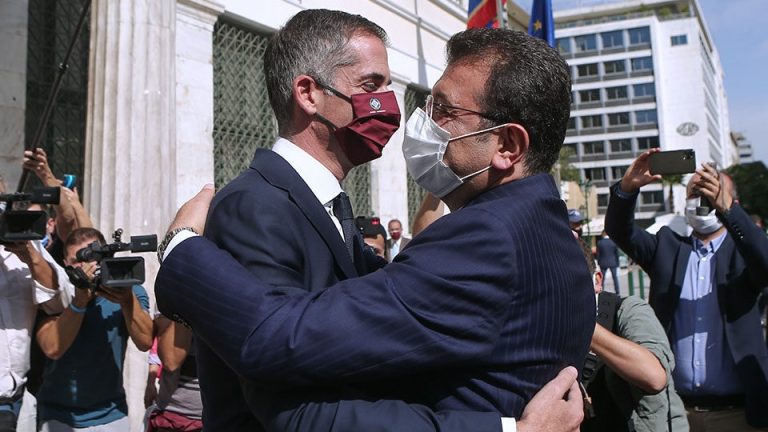 Athens mayor expresses support for Istanbul counterpart amid jail sentence