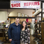 Redpath’s Shoes is now in Garema Place but originally opened in Manuka. Picture: Dion Georgopoulos