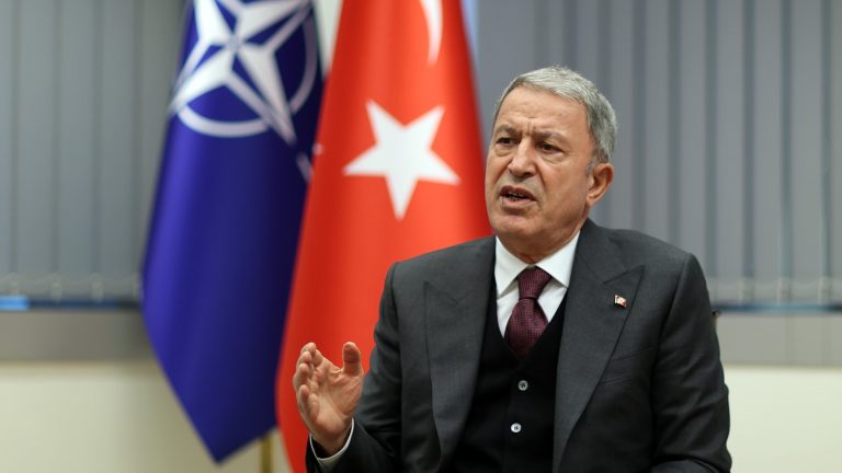 Turkish Defence Minister accuses Greece of trying to escalate tensions