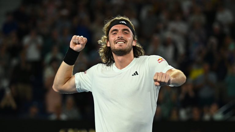 Stefanos Tsitsipas storms into Australian Open quarter finals after five-set thriller