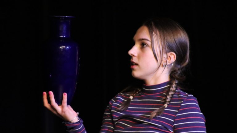 Student Sophia Tsoltoudis’ work among those on display at HSC Showcase in NSW