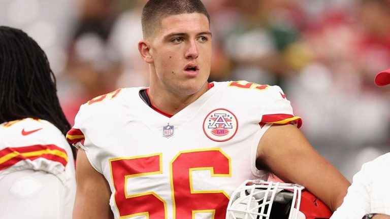 George Karlaftis on a quest for a third straight Super Bowl