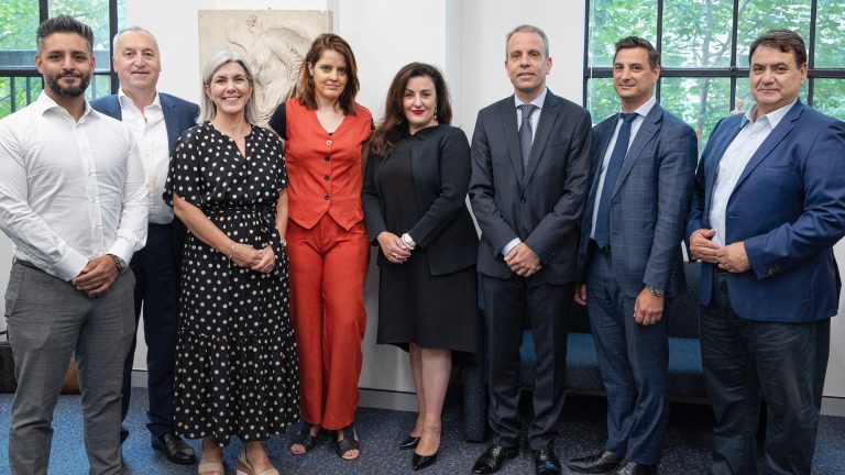 National HACCI team meet new Greek Consul General and Trade Commissioner in Sydney