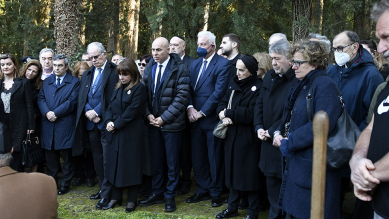 Greece’s first Jewish mayor Moisis Elisaf laid to rest