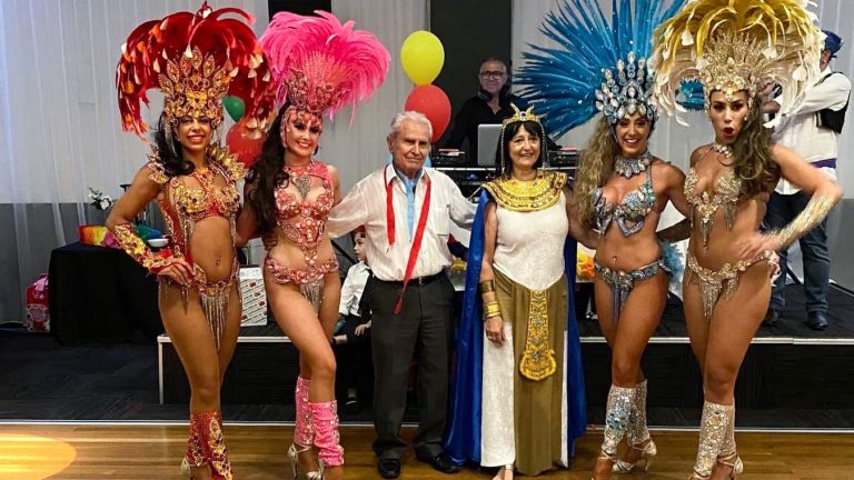 Greeks in fancy dress attend Apokries celebrations across Sydney