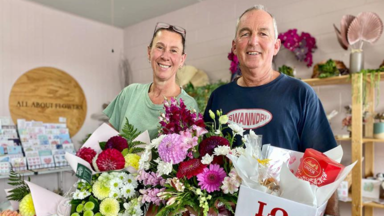 Tasmanian florist Sophia Souris advocates for homegrown flowers this Valentine’s Day