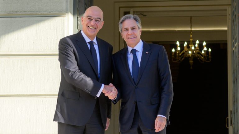 US Secretary of State talks defence, Turkey with Greece’s Foreign Minister