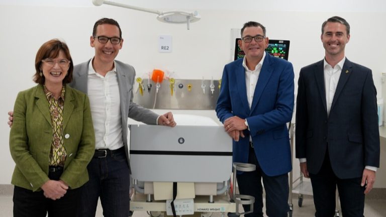 Steve Dimopoulos MP gets inside look at Australia’s first heart hospital