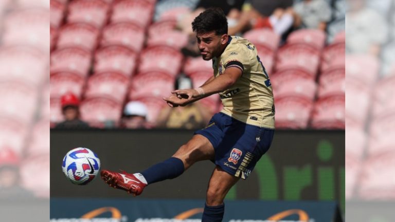 ‘He’s Mesut’: Newcastle Jets’ Kosta Grozos compared to former Real Madrid star