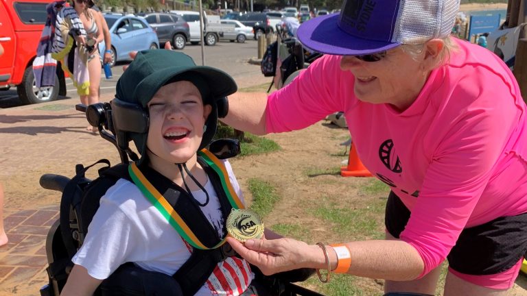 ‘Lives in our hands’: Pauline Maniskas on helping people with a disability surf in NSW