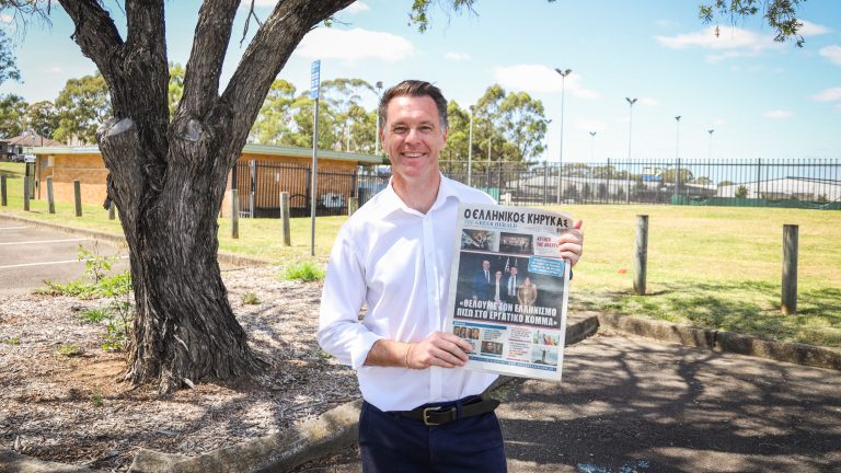 ‘Want to work closely with them’: NSW Labor Leader’s election pitch to Greek Australians