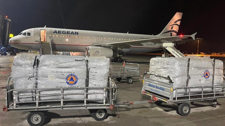 Philotimo in action: Greece sends five planes of humanitarian aid to Turkey