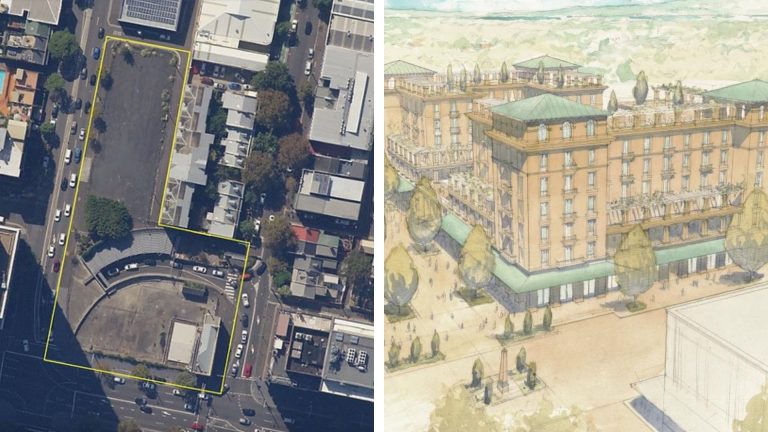 Competition reveals potential designs to transform vacant block of land in Sydney