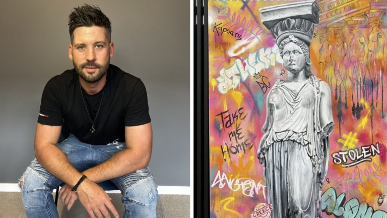 Greek Australian creates artwork to ‘bring home’ message of Parthenon Sculptures