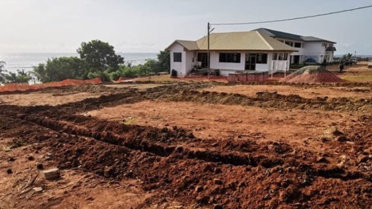 Giannis Antetokounmpo basketball court begins construction in Ghana