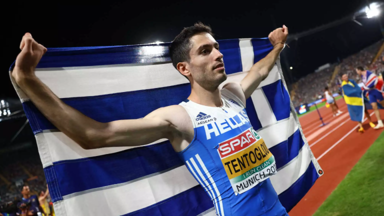 Miltiadis Tentoglou pulls off historic hat-trick at European Championships