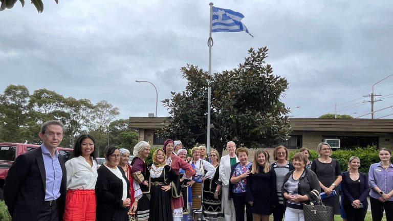 City of Canterbury Bankstown in Sydney goes Hellenic for Greek Independence Day
