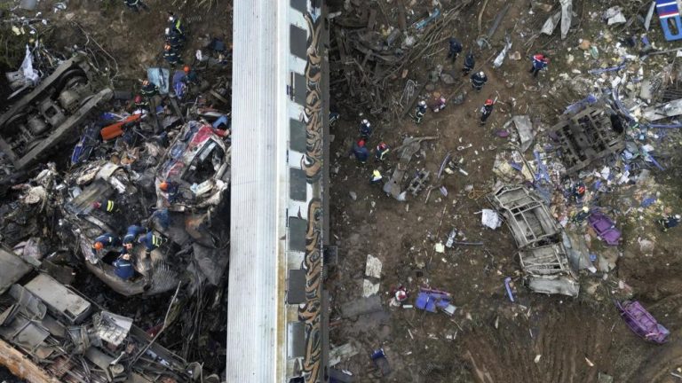 Anger, mourning in Greece as train crash death toll rises to 57