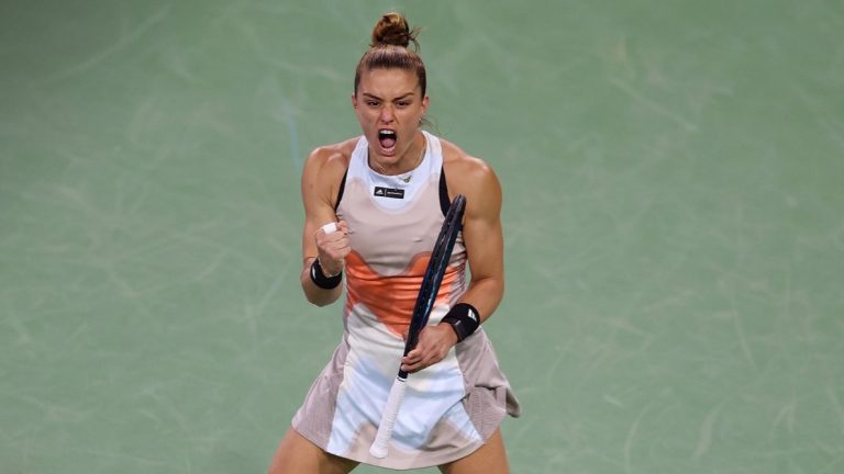 Maria Sakkari charges into Indian Wells semi finals