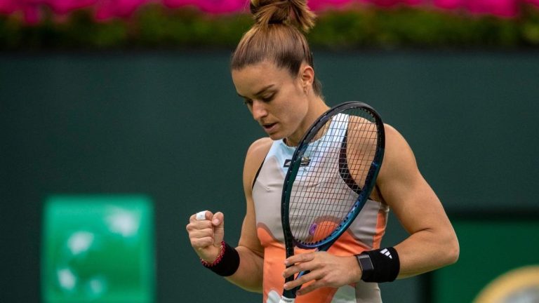 Maria Sakkari storms into Indian Wells quarter finals