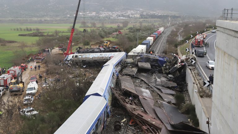 The Latest: Death toll rises in Greece’s deadliest train crash as search for missing continues