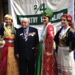 Alf and Greek dancers remember The Battle of Crete