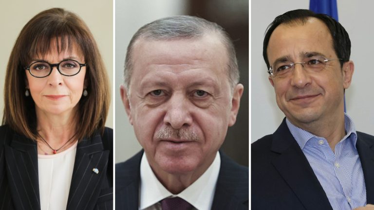 Greek and Cypriot leaders congratulate Turkey’s President Erdogan on re-election