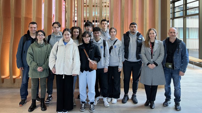 Macquarie University welcomes Greek robotics team ahead of Sydney championship