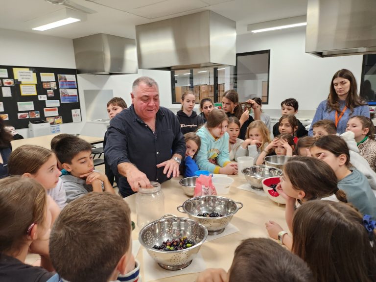 Greek Community of Melbourne’s school students partake in olive picking tradition