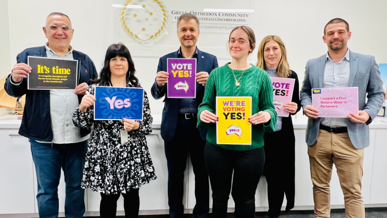 Greek Orthodox Community of SA pledges support for the Voice referendum