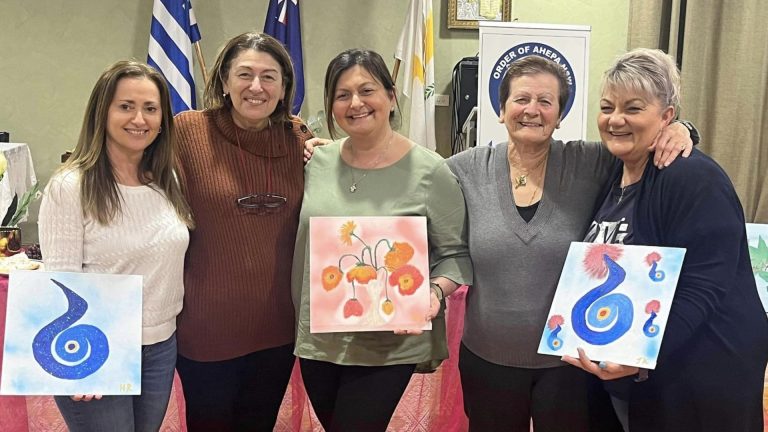 Chapter Chiron of AHEPA NSW holds afternoon of art and fun