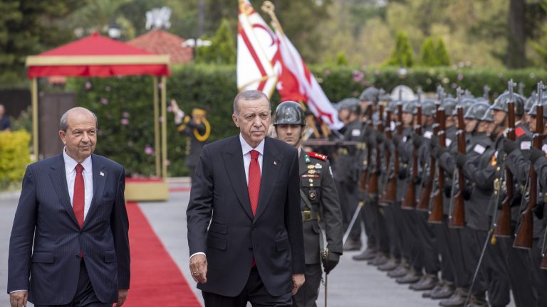 Erdogan issues threat during visit to Turkish-occupied northern Cyprus