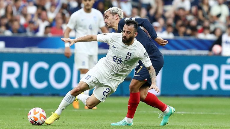 Greece defeated by France in Euro 2024 qualifier but not without a fight