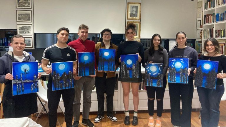 Kytherian Youth Association get creative with painting event