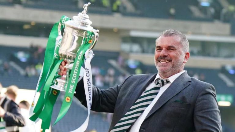 Ange Postecoglou leads Celtic FC to historic treble