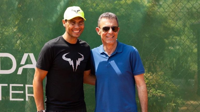 Rafael Nadal visits tennis academy in northern Greece