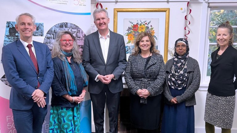 Federal ministers visit Canterbury City Community Centre