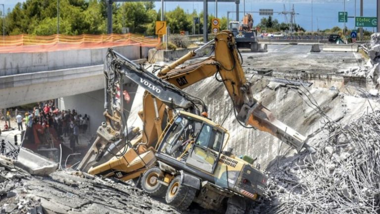 One dead, multiple injured in Patras motorway bridge collapse