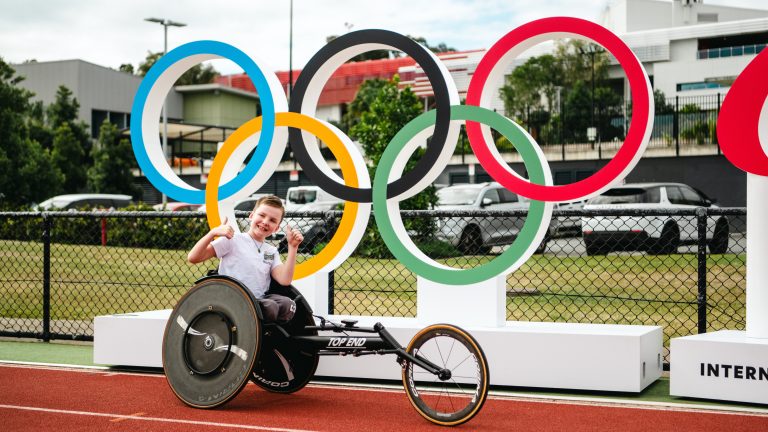 Olympic Rings and Paralympics Agitos arrive in Queensland ahead of Brisbane 2032